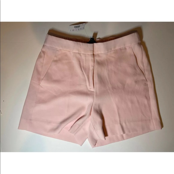 NWT J.CREW Women's Elastic Waist Short H6651 Crepe Sunwashed Pink sz 8 - Picture 2 of 7